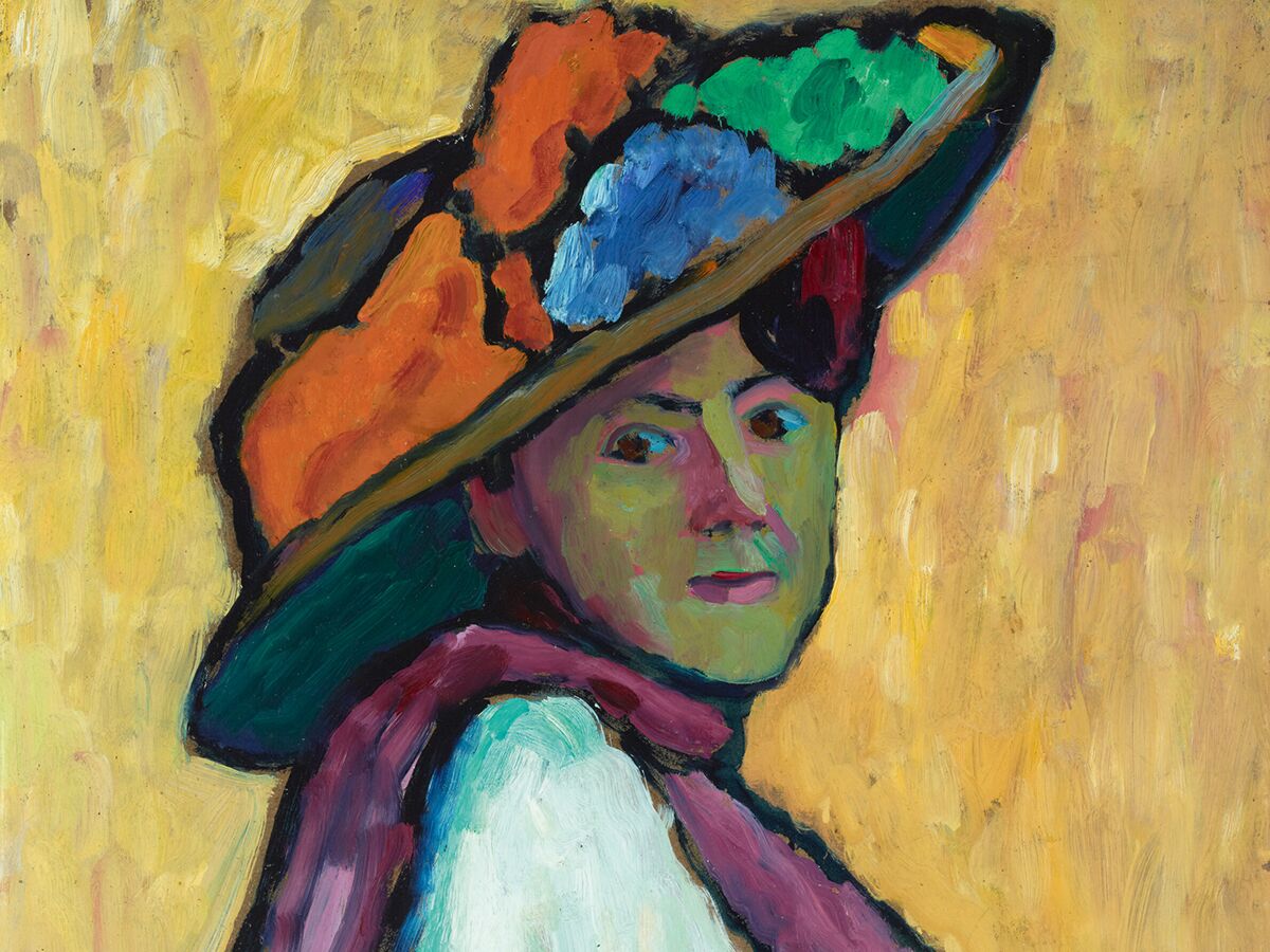 Gabriele Münter, Bildnis Marianne von Werefkin, 1909. Städtische Galerie im Lenbachhaus und Kunstbau München, Gabriele Münter Stiftung 1957 © VG Bild-Kunst, Bonn 2026