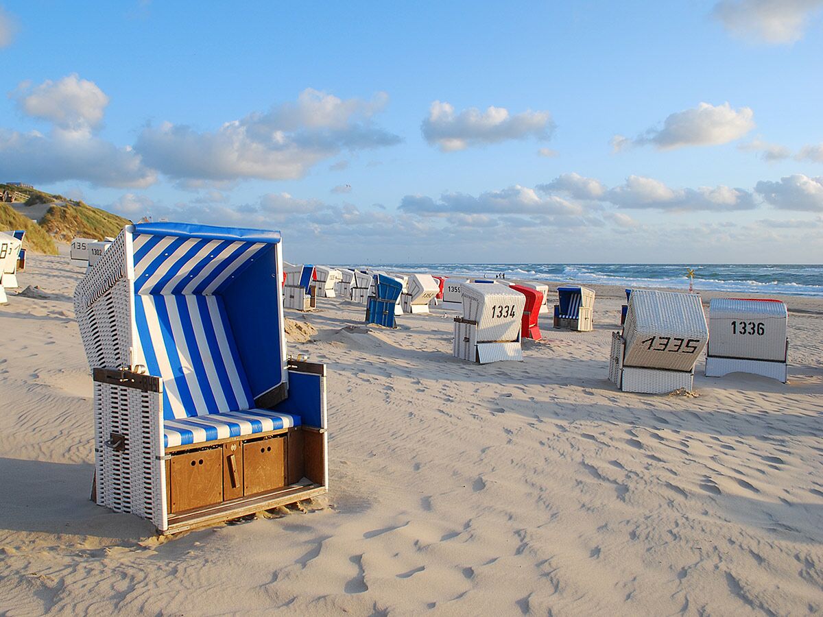 Strandkörbe auf Sylt