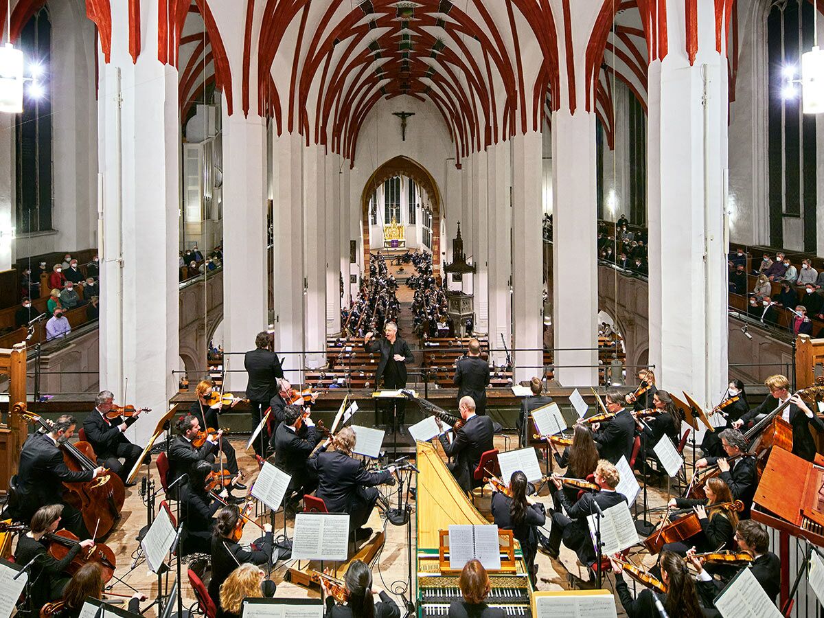 Thomanerchor &amp; Gewandhausorchester in der Thomaskirche © JENS GERBER
