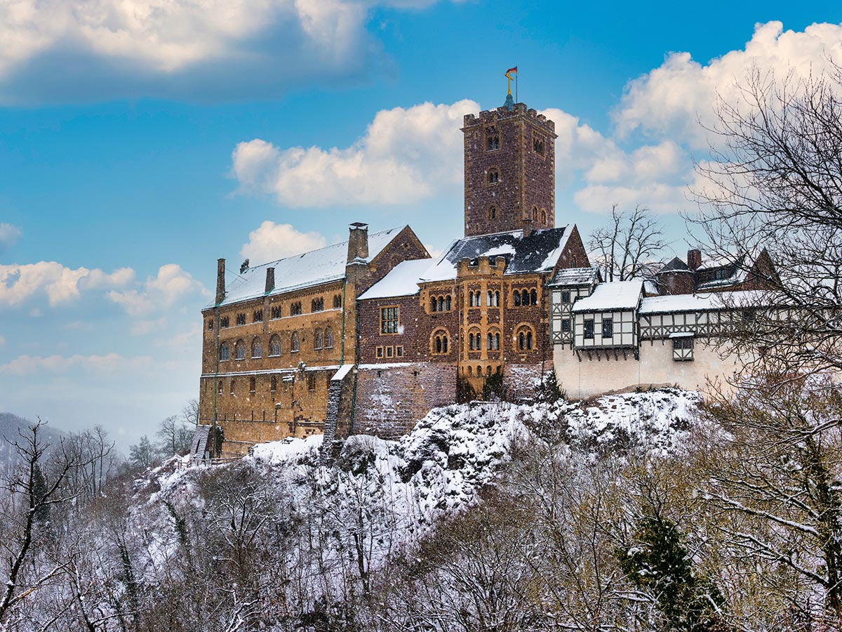 Winter an der Wartburg