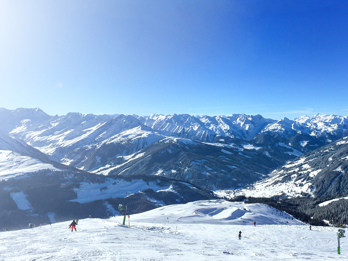 Skigebiet im Zillertal