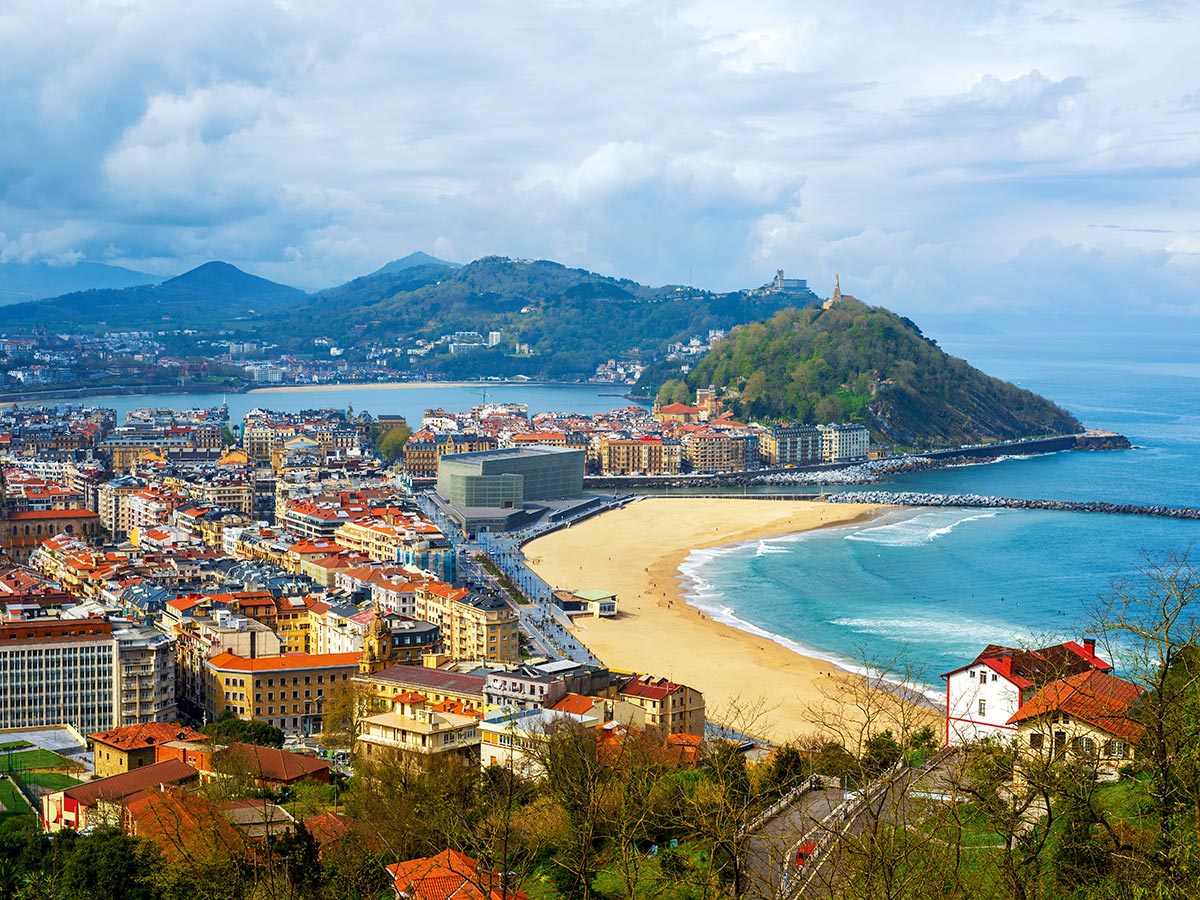 Bilbao am Golf von Biskaya