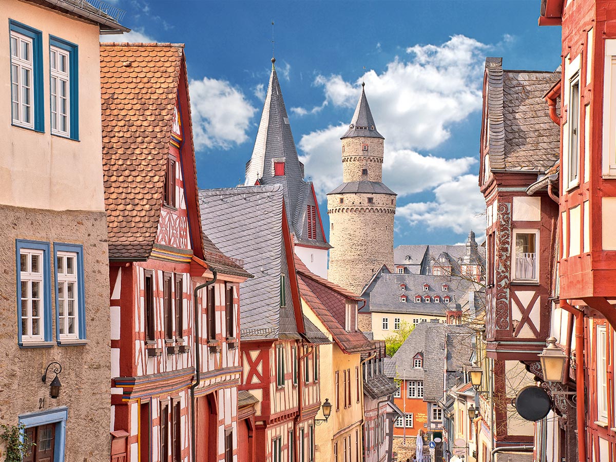 Goldener Herbst im königlichen Idstein