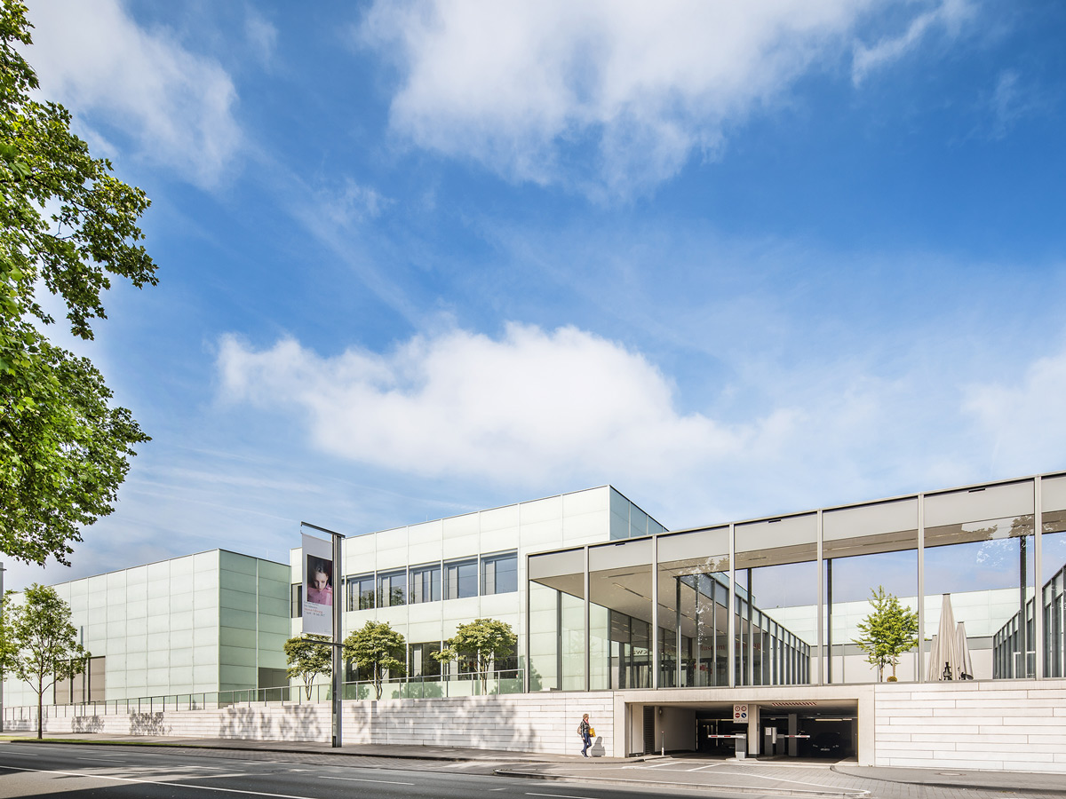 Ansicht Museum Folkwang, Bismarckstraße Foto: Giorgio Pastore © Museum Folkwang